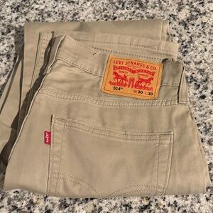 Levi's Khaki Denim Pants